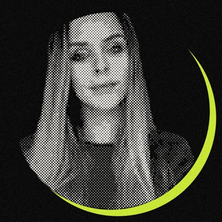 Iwona, poster-style portrait